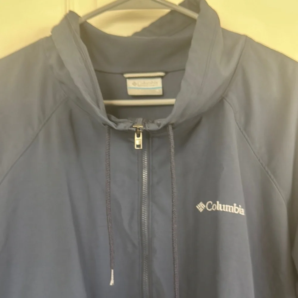 Columbia Blue Sportswear Jacket / H5 - Picture 4 of 5